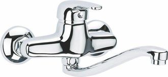 Clever Moda Clever - Grifo De Fregadero Mural Panam Elegance 97805 De