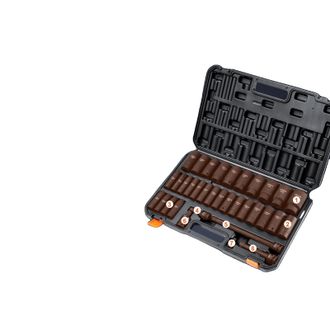 OEM Juego De Llaves De Impacto, Acero Cr-v, Varios Tama&ntilde;os, Caja De Herramientas Resistente