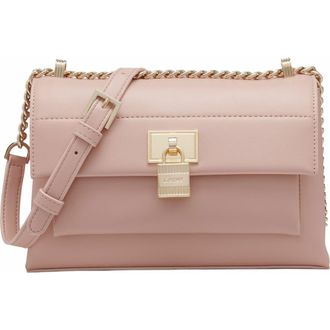 DKNY Evie Flap Shoulder Bag in Cameo at Nordstrom