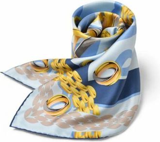 Cartier Pre-owned Scarves, female, Multicolor, Size: ONE SIZE Pre-owned Vintage Silk Scarf