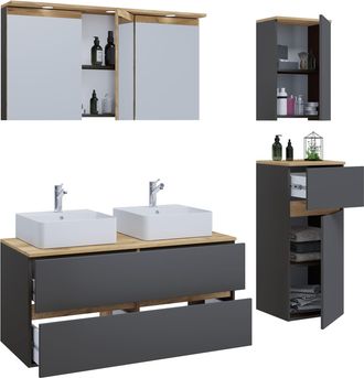 VCM Conjunto De Muebles De Ba&ntilde;o Con Lavabo Cosila-a 111 149x151x51 - Vcm
