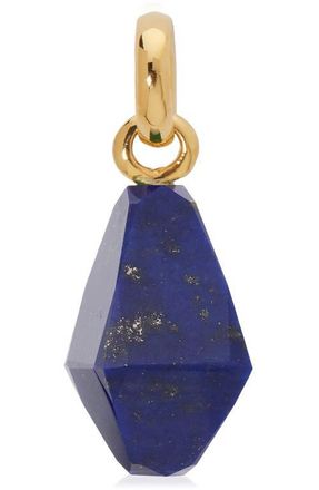 Monica Vinader Geometric Stone Pendant Charm in Yellow Gold at Nordstrom