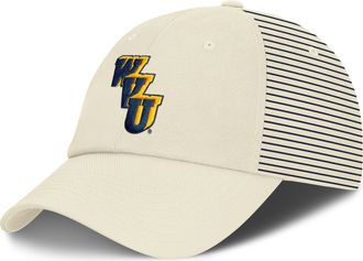 Nike West Virginia Denim Club Nike Mens College Adjustable Hat in White | NC2H11KWVV-0Y0
