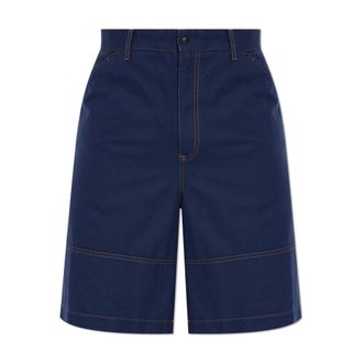 Moncler Denim Shorts, male, Blue, Size: 2XL Denim Shorts