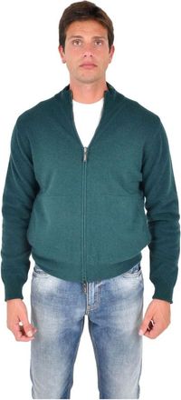 Drumohr Heren, Truien, Groen, Maat: M Kasjmier