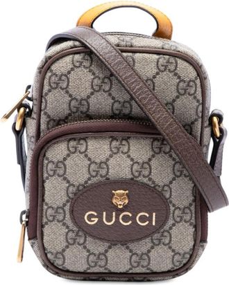 Gucci Pre-owned Gucci Mini GG Supreme Neo Vintage Satchel Unisex EJG0C2WREHXW6P0L