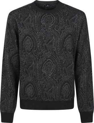 Etro Hombre, Jerseys, Negro, Talla: XL