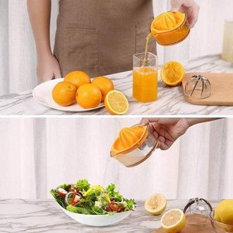 OEM Exprimidor Manual De C&iacute;tricos Con Colador Y Recipiente Para Lim&oacute;n, Lima Y Naranja