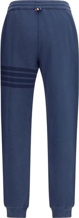 Thom Browne Cotton Striped Joggers - Navy