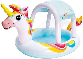 Intex Plato De Ducha Unicornio Con Techo 254 X 132 Cm Intex 58435