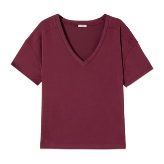 Oltre Donna, Top, Rosso, 2Xl, new
