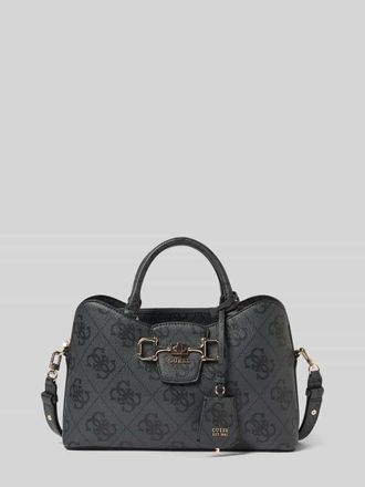 Guess Handtasche mit Logo-Muster Modell JANIE in Black, Gr&ouml;&szlig;e 1