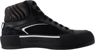 Alexander McQueen Sneakers - Heren - Sneakers - Zwart - 40 EU - Leer - Schoenen
