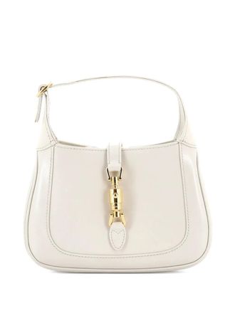 Gucci Jackie 1961 Leather Mini hobo bag - White