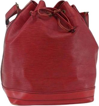 Louis Vuitton Tweedehands leren Louis Vuitton tassen - Dames - Vintage Tas - Rood - ONE Size - Vintage