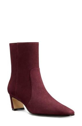 Stuart Weitzman Stassi Zip Bootie 50 in Boysenberry at Nordstrom Rack, Size 7.5