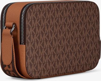 Michael Kors Hudson Signature Logo Camera Crossbody Bag