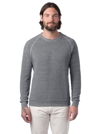 Alternative Mens Champ Eco-Fleece Sweatshirt - grey - S