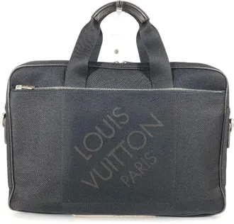 Louis Vuitton Black Damier Geant Handbag Tote Bag (Pre-Owned)