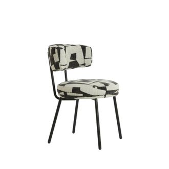 Light & Living Silla De Comedor Harvie Crema/negro Light & Living