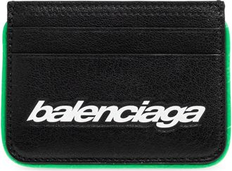 Balenciaga Wallets & Cardholders, male, Black, Size: ONE SIZE Biker Card Holder