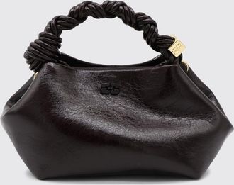 Ganni Bou Mini Bag with Butterfly Logo and Braided Handle