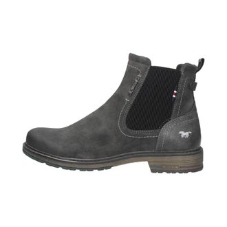 Mustang Chelsea Boots - Heren - Chelseaboots - Grijs - 40 EU - Leer - Schoenen