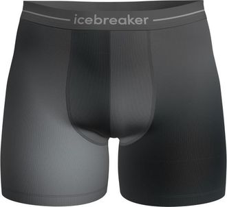 Icebreaker Merino 150 Anatomica Boxers Transition Merinounterw&auml;sche f&uuml;r Herren | grau/schwarz