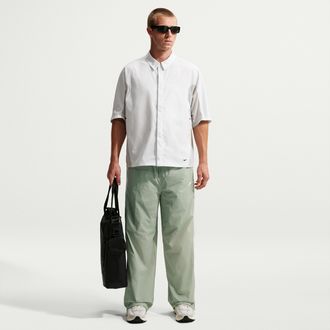 Nike Mens Windrunner Lightweight UV Pants in Green | IQ0921-370