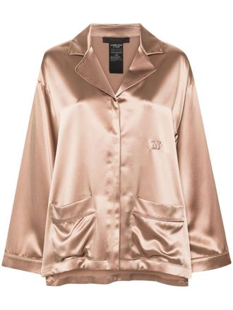 Max Mara Vasaio silk shirt - Neutrals