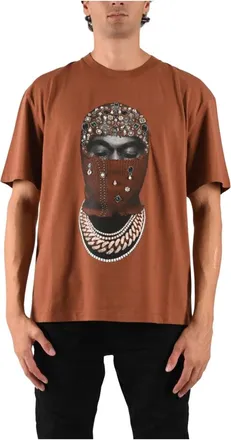 Ih Nom Uh Nit T-shirt Mask Jewelry - - Tops - Uomo - Marrone - L