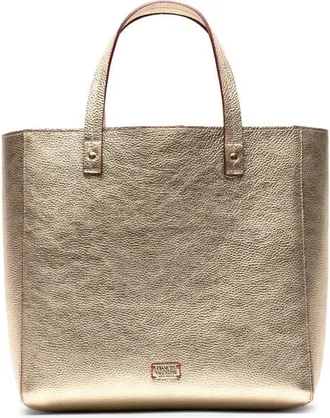 Frances Valentine Large Margaret Leather Tote in Platino at Nordstrom