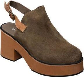 Antelope Isla Platform Slingback Sandal in Olive at Nordstrom Rack, Size 10Us / 41Eu