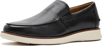 Florsheim Launch Moc Toe Venetian Slip-on Mens Shoes Black : 10.5 W (3E), Leather