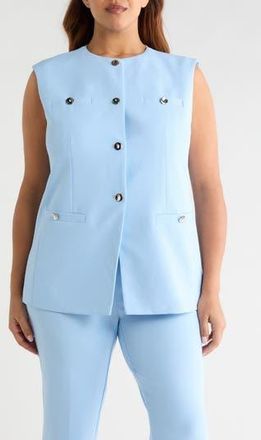 Anne Klein Welt Pocket Vest in Lakeshore at Nordstrom Rack, Size 14W