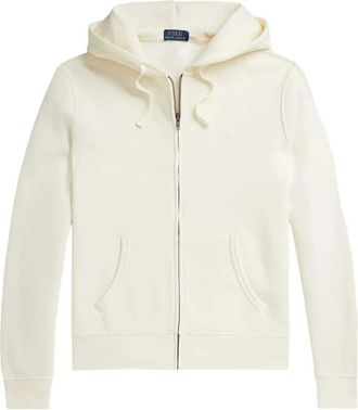 Polo Ralph Lauren Long Sleeve Sweatshirt - Heren - Vesten met rits - Beige - 2XL - Hoodies & sweatvesten