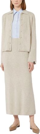 Max Mara Pure Cashmere Cardigan - Beige