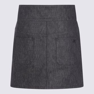 Courr&egrave;ges Womens Skirts Dark Heather Grey _co - Ea