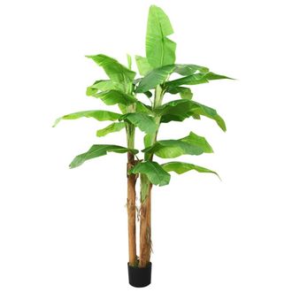 vidaXL Vidaxl - Rbol Bananero Artificial Con Macetero 300 Cm Verde