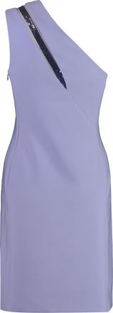 Genny Womens One Shoulder Dress - Lilac - Size EU 44 (Womens)