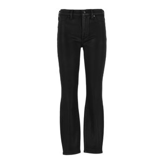 7 For All Mankind Skinny alla Caviglia a Vita Alta - - Jeans - Donna - Nero - W28