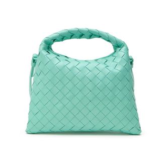 Bottega Veneta Handbags, female, Blue, ONE SIZE, Mini Hop
