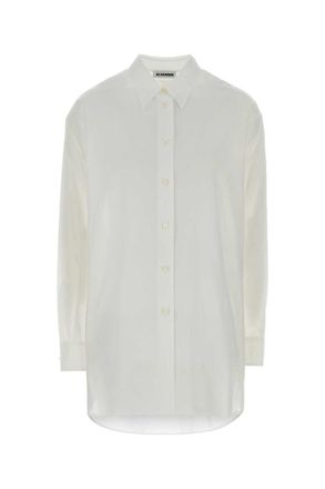 Jil Sander White Relaxed Solid Shirt