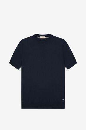 Aur&eacute;lien Kurz&auml;rmeliges T-Shirt aus Cashwool-Wolle