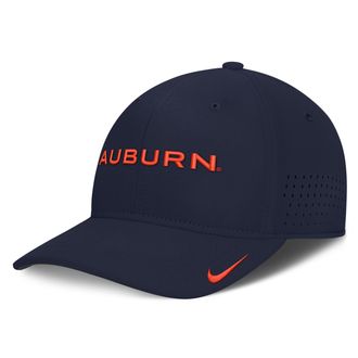 Nike Auburn Sideline Club Gameday Nike Mens Dri-FIT College Hat in Blue | NC5341SAUN-N24