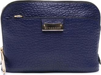 Burberry Borsa a tracolla Harrogate in pelle 2000-2017 - Blu