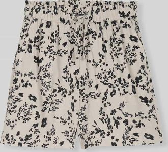 Tom Tailor Denim Relaxed Fit Shorts aus Viskose-Leinen-Mix in Beige, Gr&ouml;&szlig;e XS