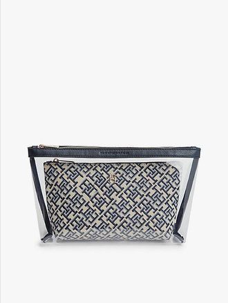 Tommy Hilfiger Pack de 2 neceseres Hilfiger Icon con monogramas
