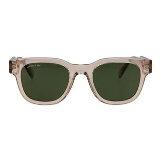 Lacoste unisex, Accessoires, Beige, Maat: 49 MM Piqu&eacute;