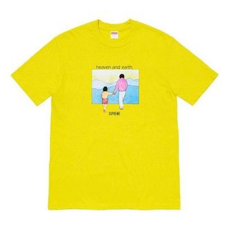 SUPREME FW19 Week 1 Heaven and Earth Sulfer Tee SUP-FW19-196